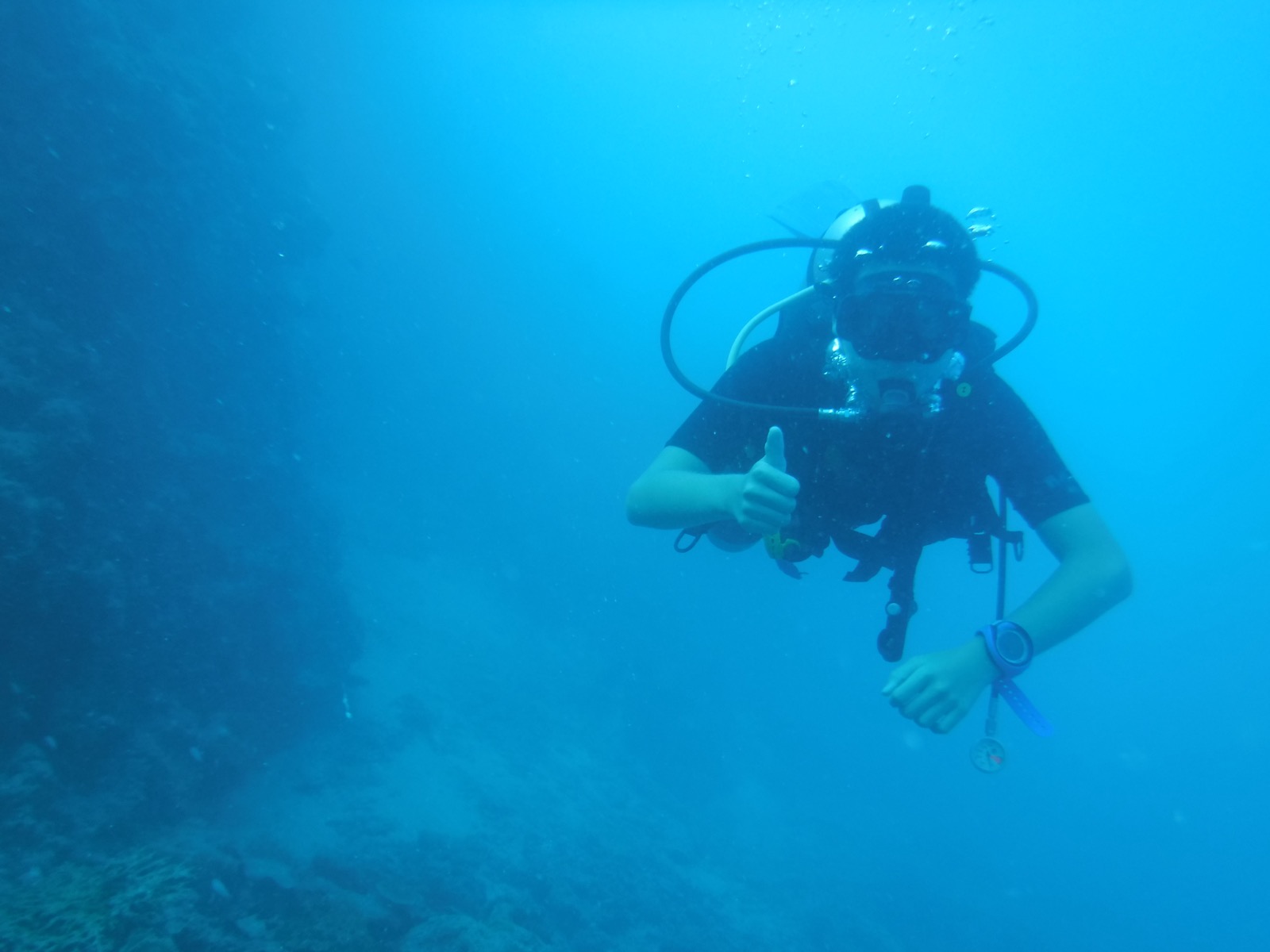 Scuba diving